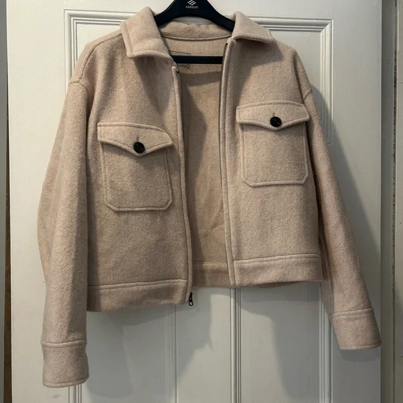 Everlane Cream Utility Jacket - Picture 9 of 9